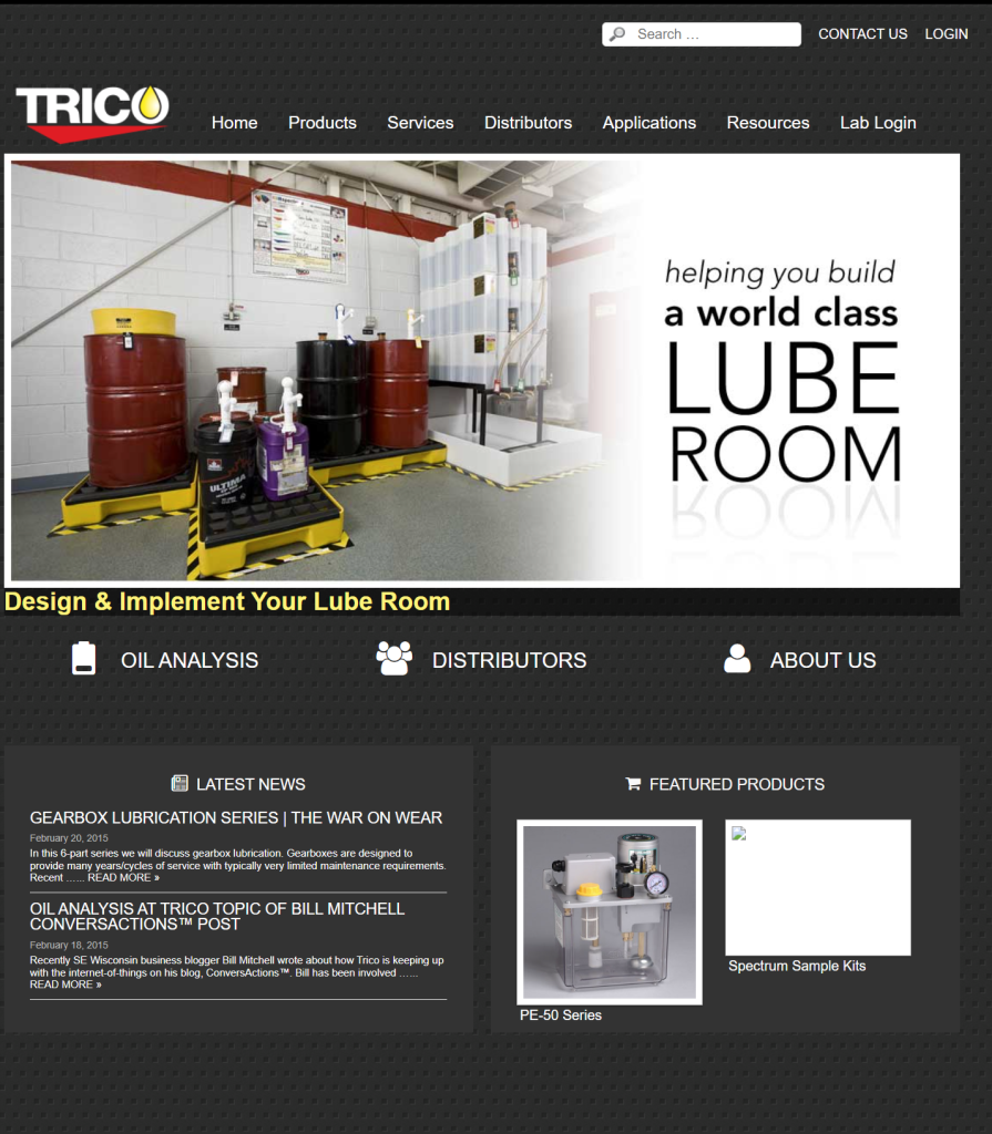 Tricocorp Website