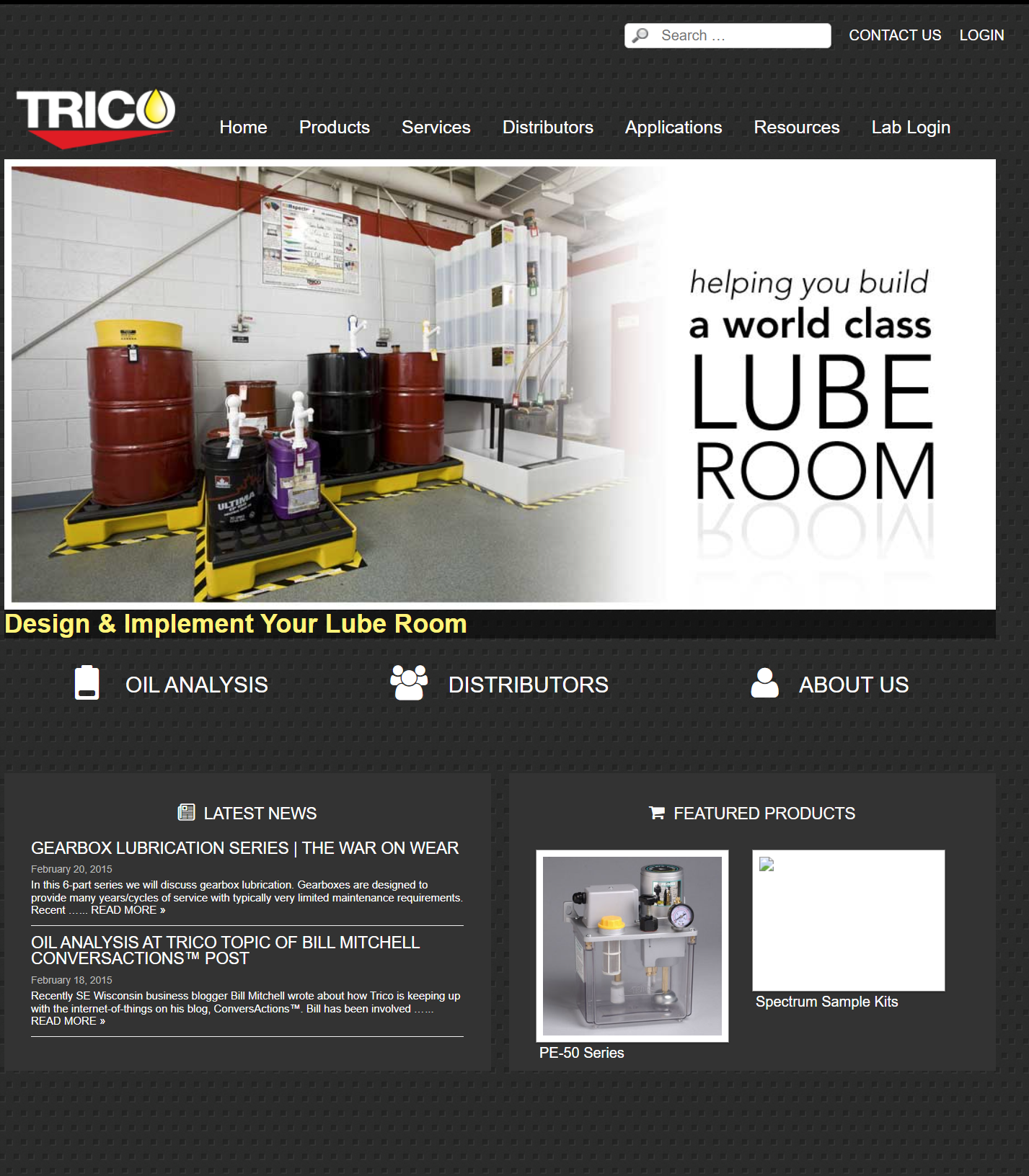 Tricocorp Website
